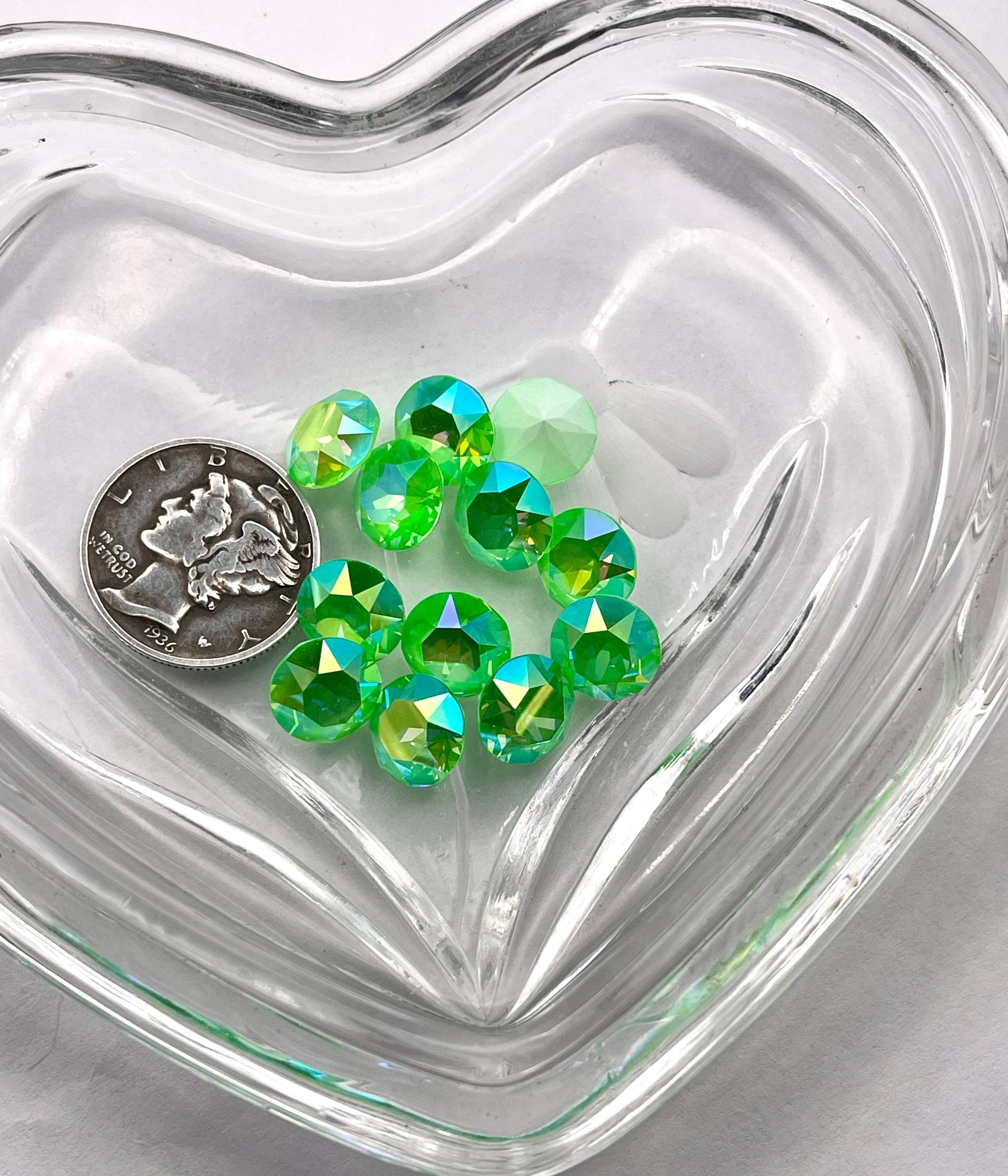 Electric Green Ignite AB UNF (39ss-8mm) Swarovski 1088 XIRIUS