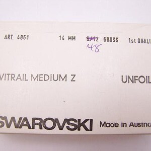 Piedras Swarovski 4861 Fireball Vitrail Medium CAL VZ (6 mm, 10 mm, 12 mm o 14 mm) imagen 3
