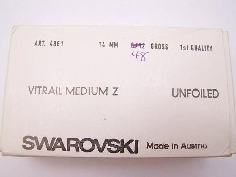 Piedras Swarovski 4861 Fireball Vitrail Medium CAL VZ (6 mm, 10 mm, 12 mm o 14 mm) imagen 3