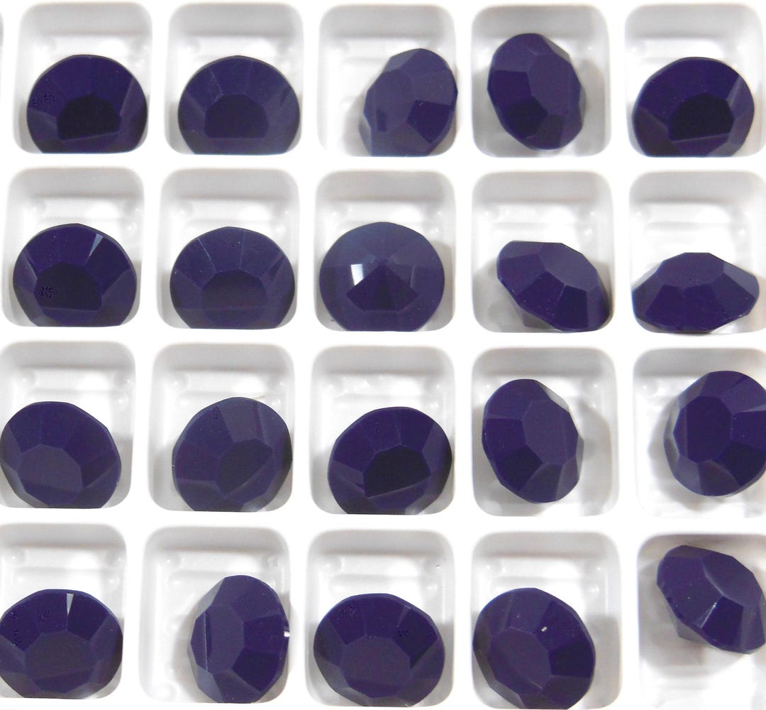 Deep Sea UNF (39ss-8mm) Preciosa Maxima Chaton Rhinestones - Etsy