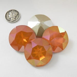 Wild Mango F (27mm) Swarovski 1201 Dentelle Rivoli Stones