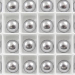 Lavender Pearl Effects (8mm) Preciosa Half Pearls for Settings or Gluing