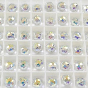 Cristal AB CAL VZ (8 mm) Swarovski 4861 Fireball Stones imagen 4