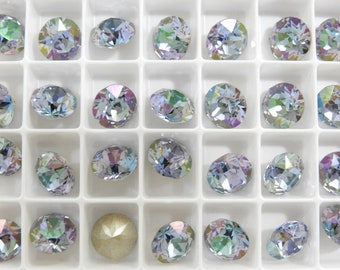 Light Sapphire Glimmer F (39ss - 8mm) Swarovski 1088 XIRIUS Chatons Rhinestones