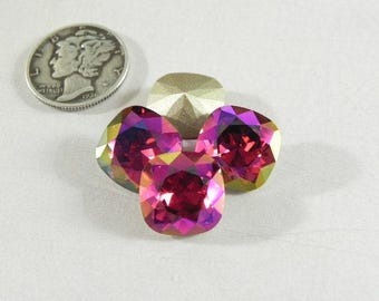 Maui Lava F (12mm) Swarovski 4470 Cushion Cut Stones