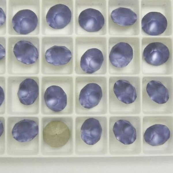 Tanzanite Matte F (8mm - 39ss) Swarovski 1088 XIRIUS Chatons Rhinestones