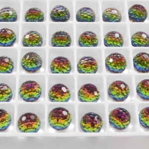 Piedras Swarovski 4861 Fireball Vitrail Medium CAL VZ (6 mm, 10 mm, 12 mm o 14 mm) imagen 6