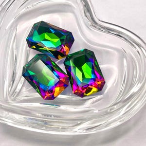 Electra UNF (27 x 18,5 mm) Swarovski 4627 Pierre fantaisie rectangulaire