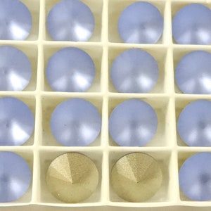 Provence Lavender Matte F (47ss or 12mm) Swarovski 1122 Rivoli Stones