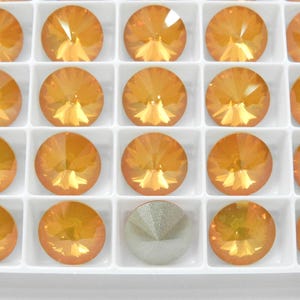 Mango Tango F (12mm) Swarovski 1122 Rivoli Stones