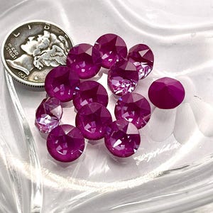 Orchid Ignite UNF (39ss-8mm) Swarovski 1088 XIRIUS Chaton Rhinestones
