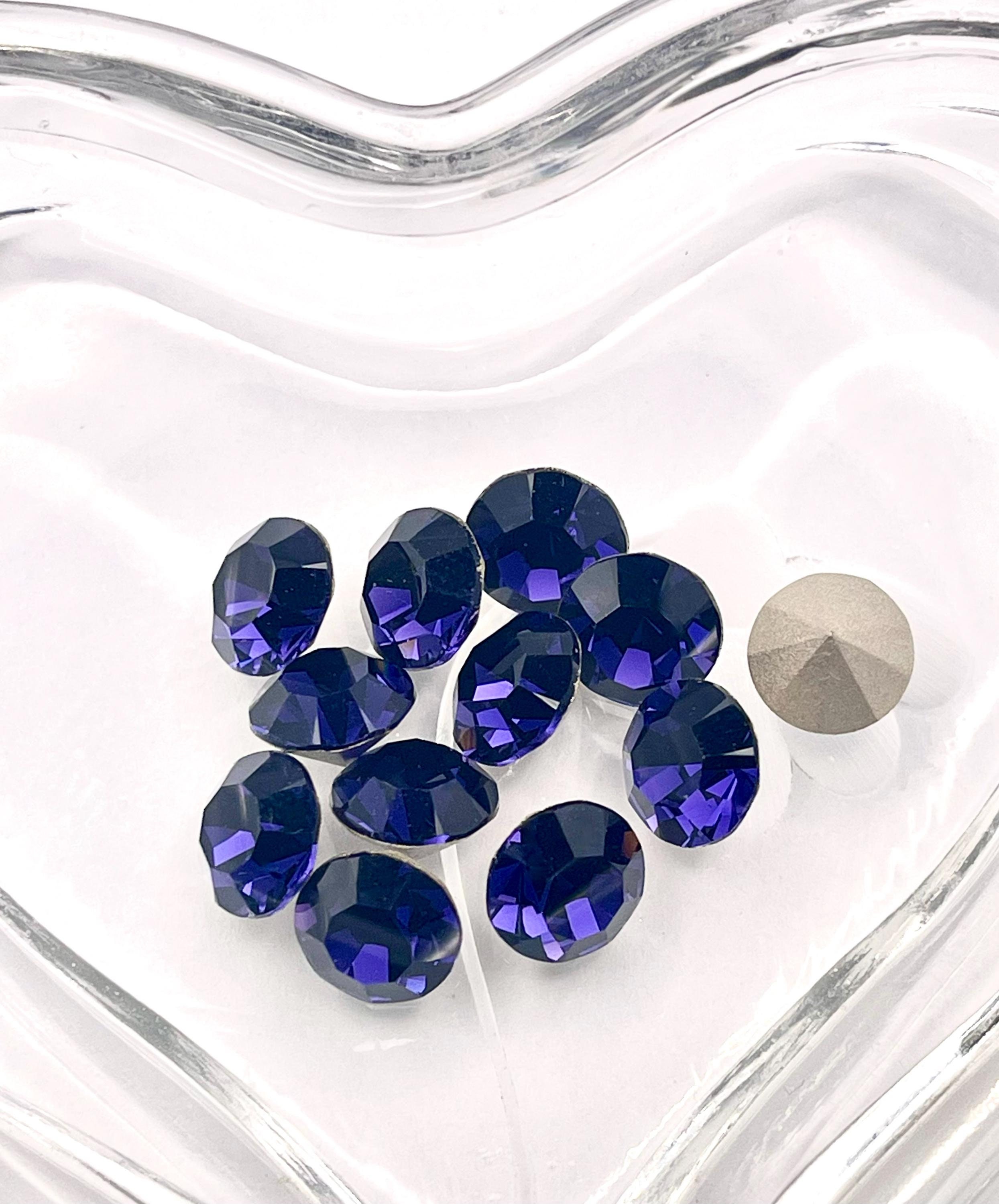 #限定 スワロフスキー#4228 6x3mm Col.Purple Velvet 限定 スワロフスキー#4228 6x3mm Col.Purple Velvet 限定