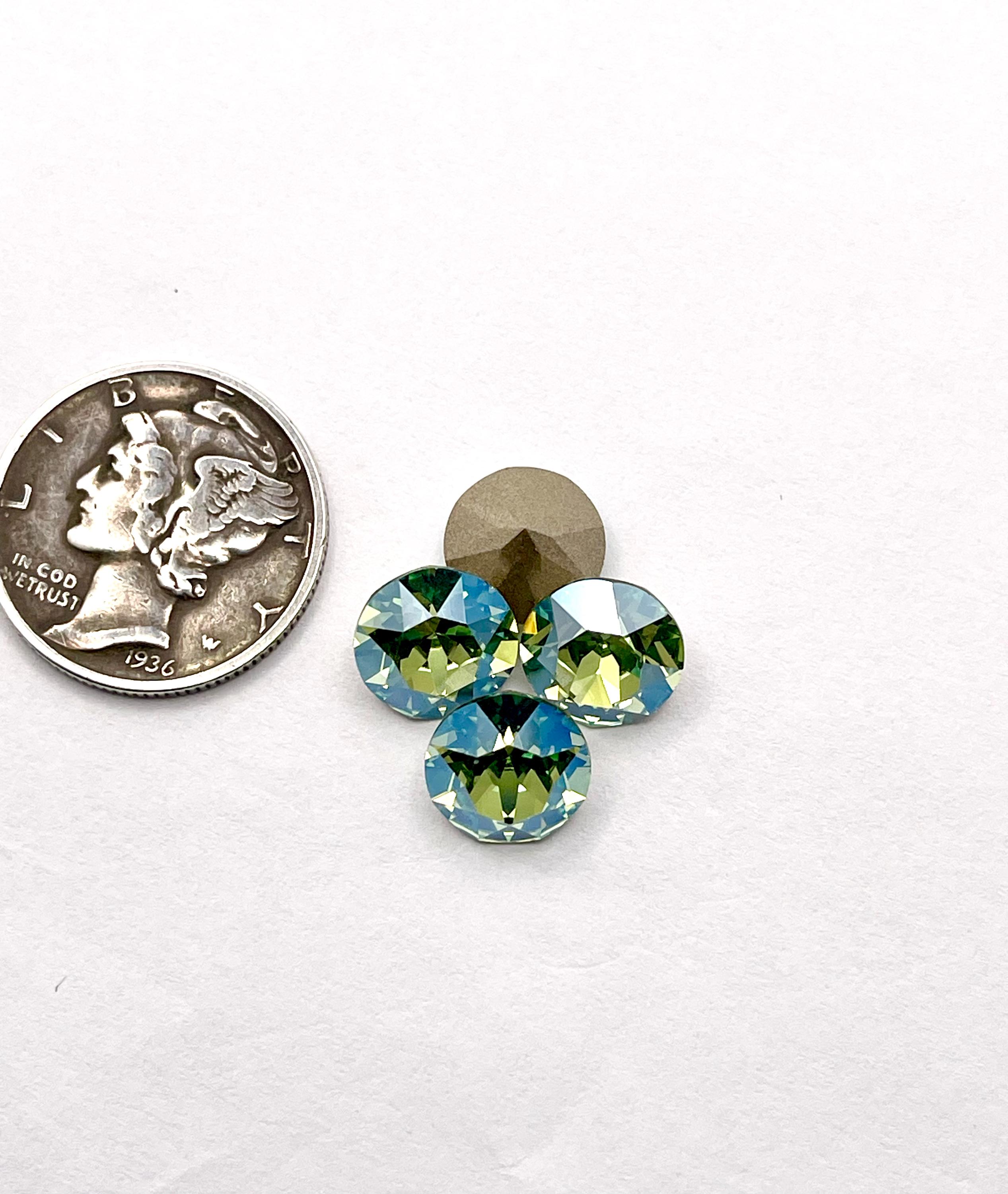 Peridot Moonlight F (8mm - 39ss) Swarovski 1088 XIRIUS