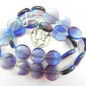 Riviera Sunset Blend 12 mm glazen muntkralen