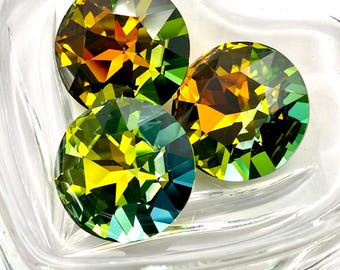 Autumn in New England UNF (27mm) Swarovski 1201 Dentelle Rivoli Stones