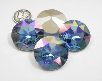 Hugs & Kisses F (27mm) Swarovski 1201 Dentelle Rivoli Stones