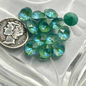 バミューダブルー UNF (14 MM) ヴィンテージ スワロフスキー アート