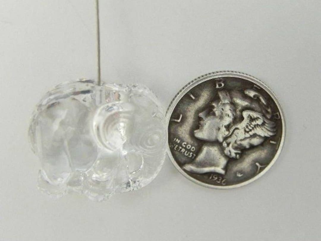 Crystal (20mm) Rare Vintage Swarovski 6775 Elephant Pendant - Etsy