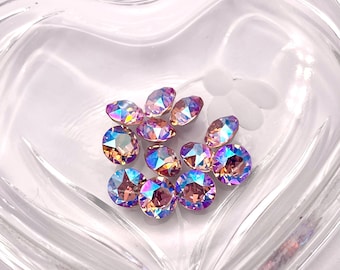 Light Rose Shimmer F (39ss-8mm) Swarovski 1088 XIRIUS Chaton Rhinestones