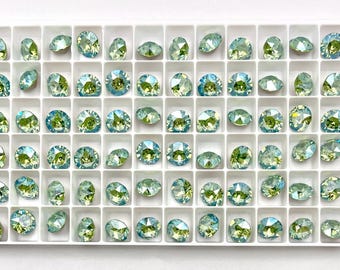 Peridot Moonlight F (8 mm - 39ss) Swarovski 1088 XIRius Chaton Strasssteine