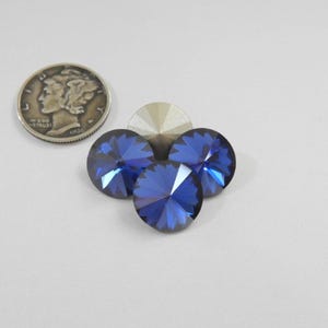 Blauäugige Mädchen F (12 mm) Preciosa 1122 Rivoli Steine