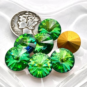 Esfinge GF (12 mm, 16 mm) Vintage Swarovski Art 1122 Rivoli Stones