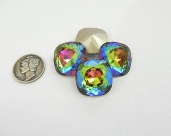 Vitrail Medium F (12 mm o 18 mm) Piedras Swarovski 4470 de talla cojín
