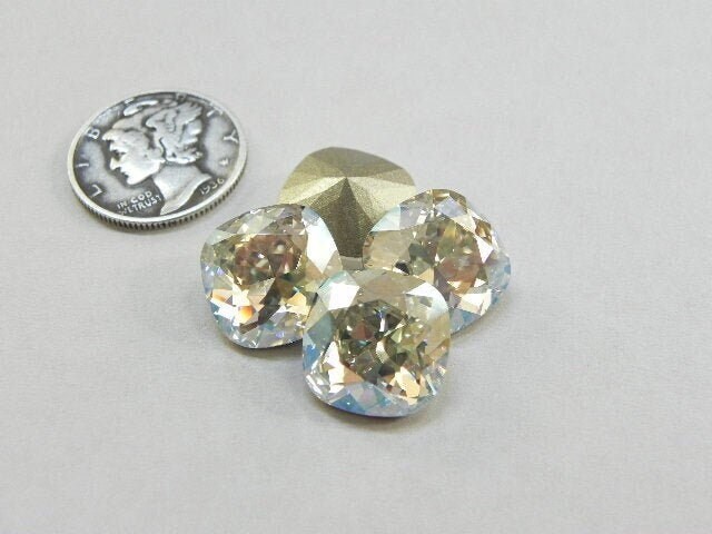 Moonlight F (12mm) Swarovski 4470 Cushion Cut Stones - Etsy