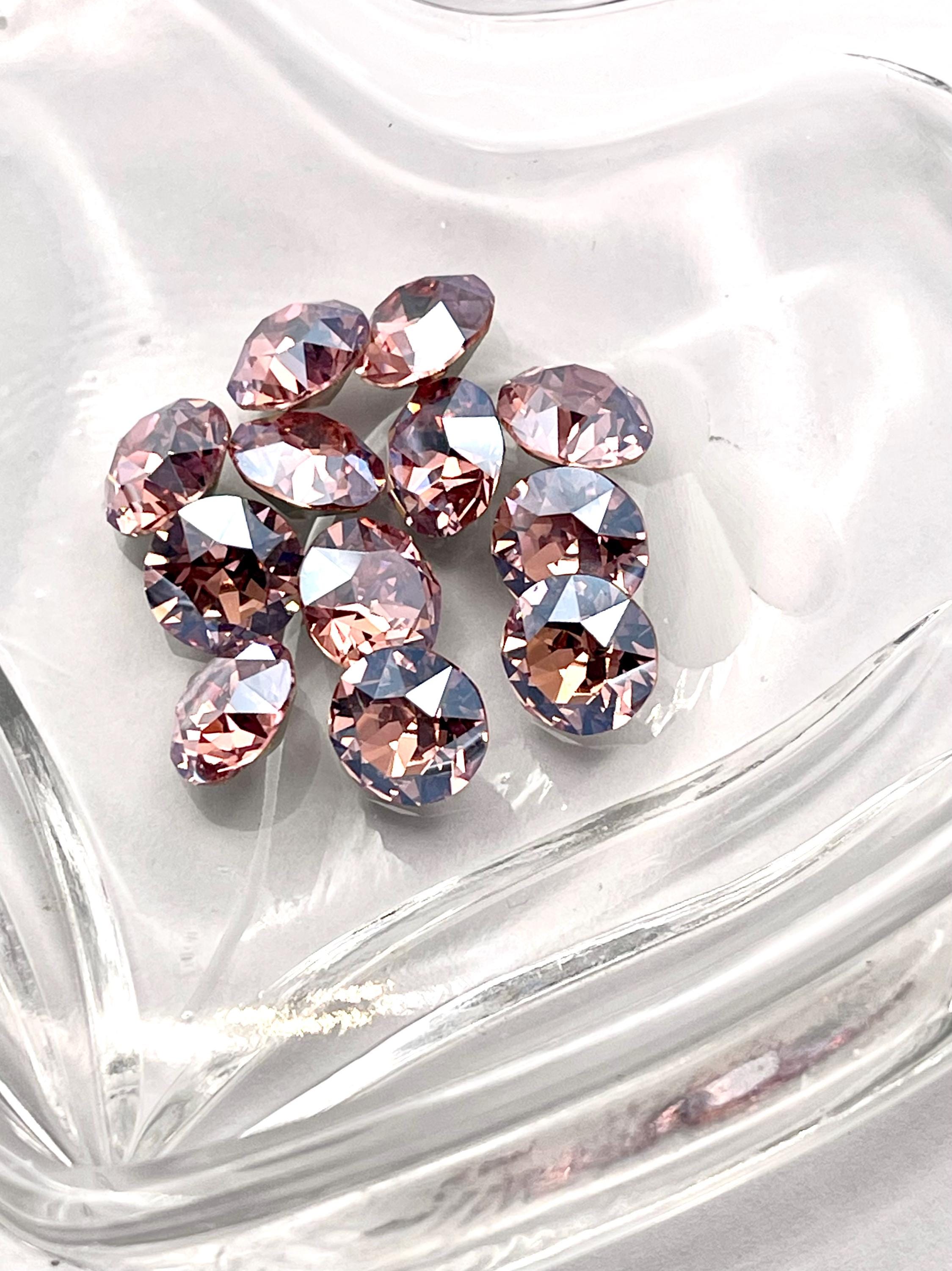 Swarovski 2088 XIRIUS Rose Flat Back Crystal SS40