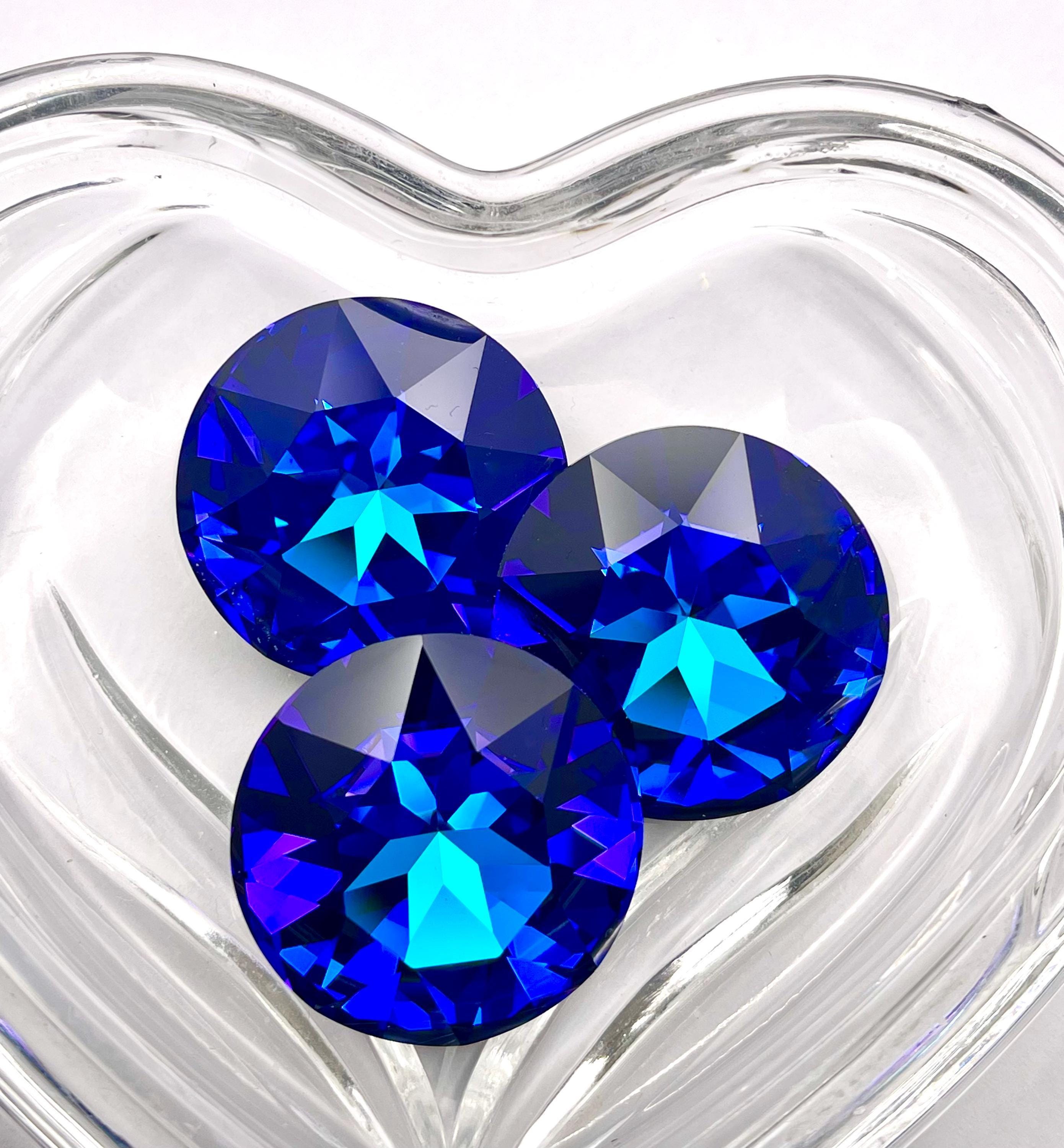 Heliotrope F (27mm) Swarovski 1201 Dentelle Rivoli Stones - Etsy