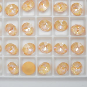 Peach DeLite UNF (39ss - 8mm) Swarovski 1088 XIRIUS Chaton Rhinestones