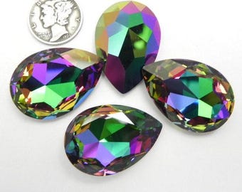 Electra UNF Swarovski Art 4327 (30 x 20 mm) druppelvormige fancy geslepen stenen