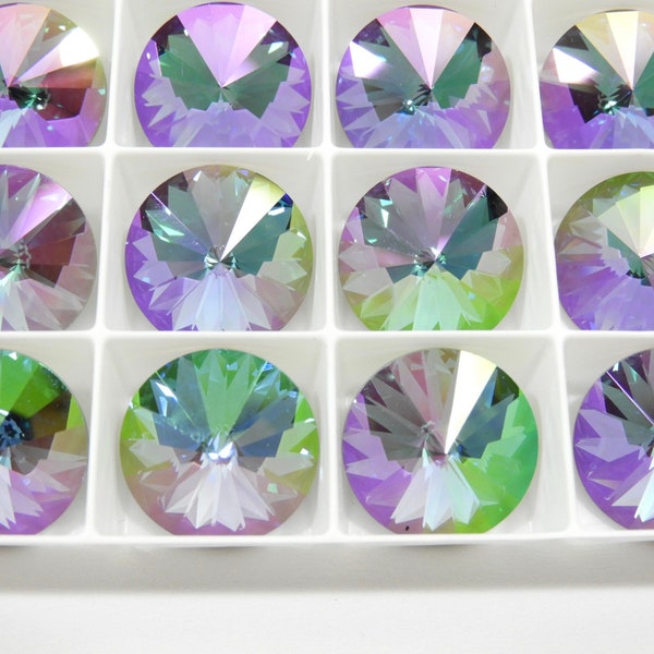 Everlasting F (12mm, 14mm & 18mm) Swarovski 1122 Rivoli Stones