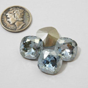 Icicle Dreams F (12mm) Swarovski 4470 Cushion Cut Stones
