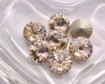 Silk F (39ss or 12mm) Swarovski 1122 Rivoli Stones