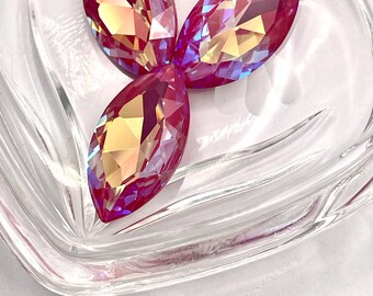 Ultra Raspberry AB UNF (32x17mm) Swarovski 4227 Marquise Navette Fancy Stone