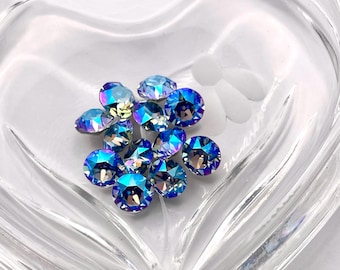 Light Sapphire Shimmer F (39ss-8mm) Swarovski 1088 XIRIUS Chaton Rhinestones