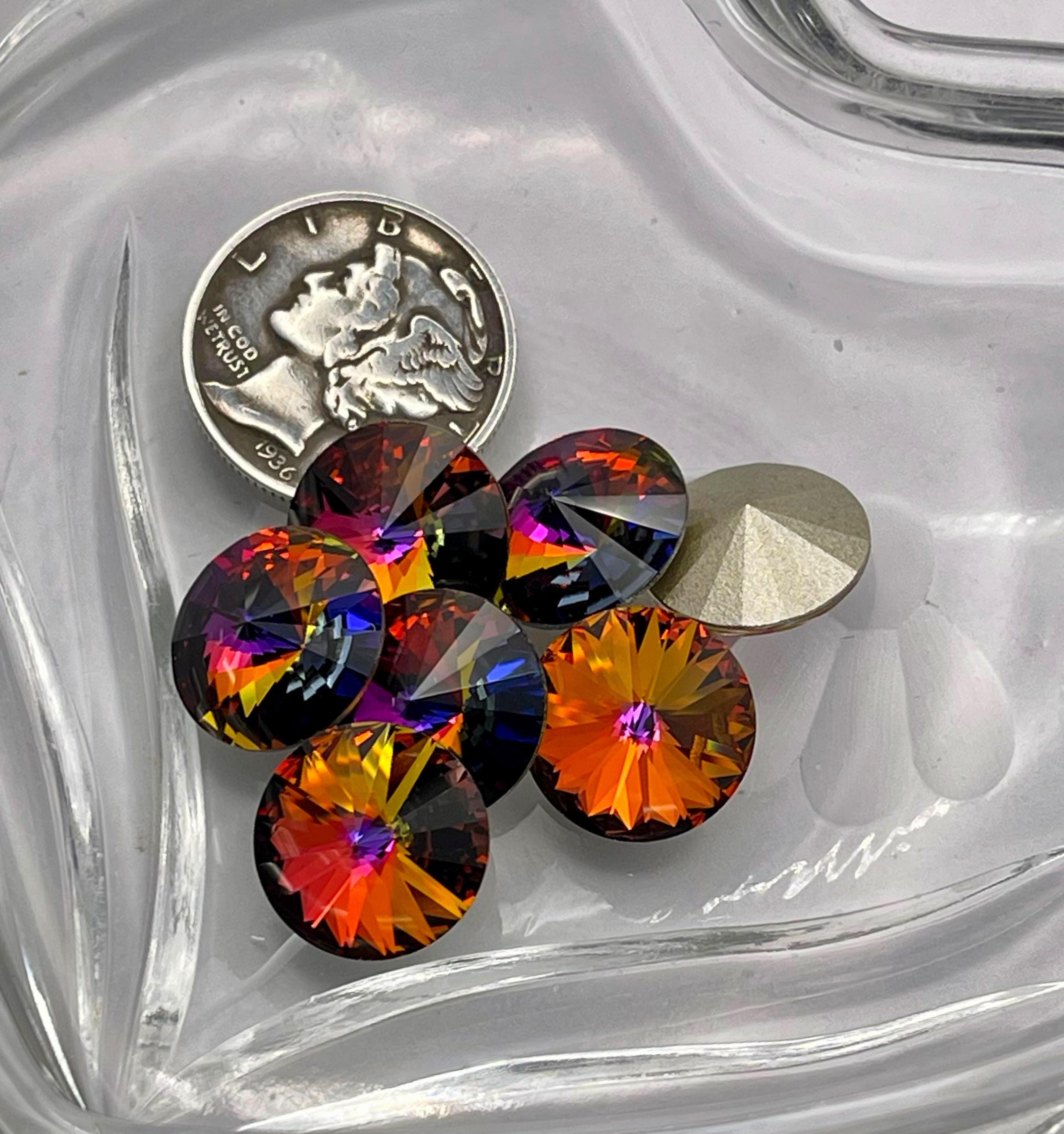 Swarovski Rivoli - Etsy