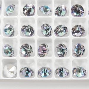 Pierres de strass Vitrail Light CAL (39ss - 8 mm) Preciosa Maxima Chaton