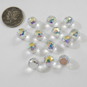 Cristal AB CAL VZ (8 mm) Swarovski 4861 Fireball Stones imagen 3