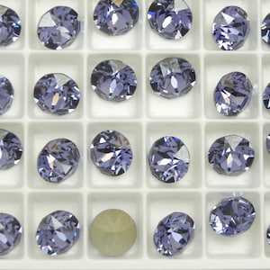 Tanzanite F (39ss-8mm) Swarovski 1088 XIRIUS Chaton Rhinestones