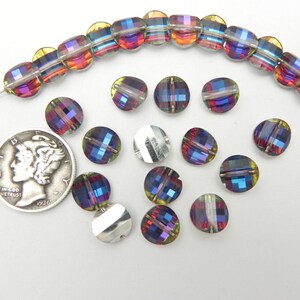Vulkan (8 mm) RARE Vintage Swarovski Art 5107 Pagoda Perlen