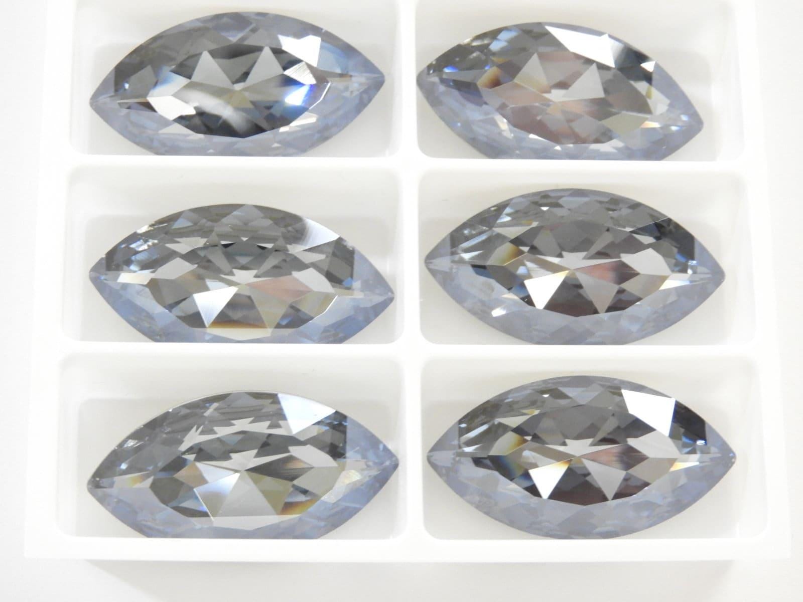Mystic Lavender F (32x17mm) Swarovski 4227 Marquise Navette Fancy
