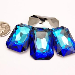 Azul Bermuda UNF (27x18,5 mm) Piedras Swarovski Art 4627