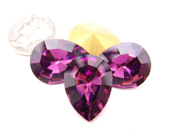Amethyst GF (18x13mm) Swarovski Art 4326 Teardrop Stones