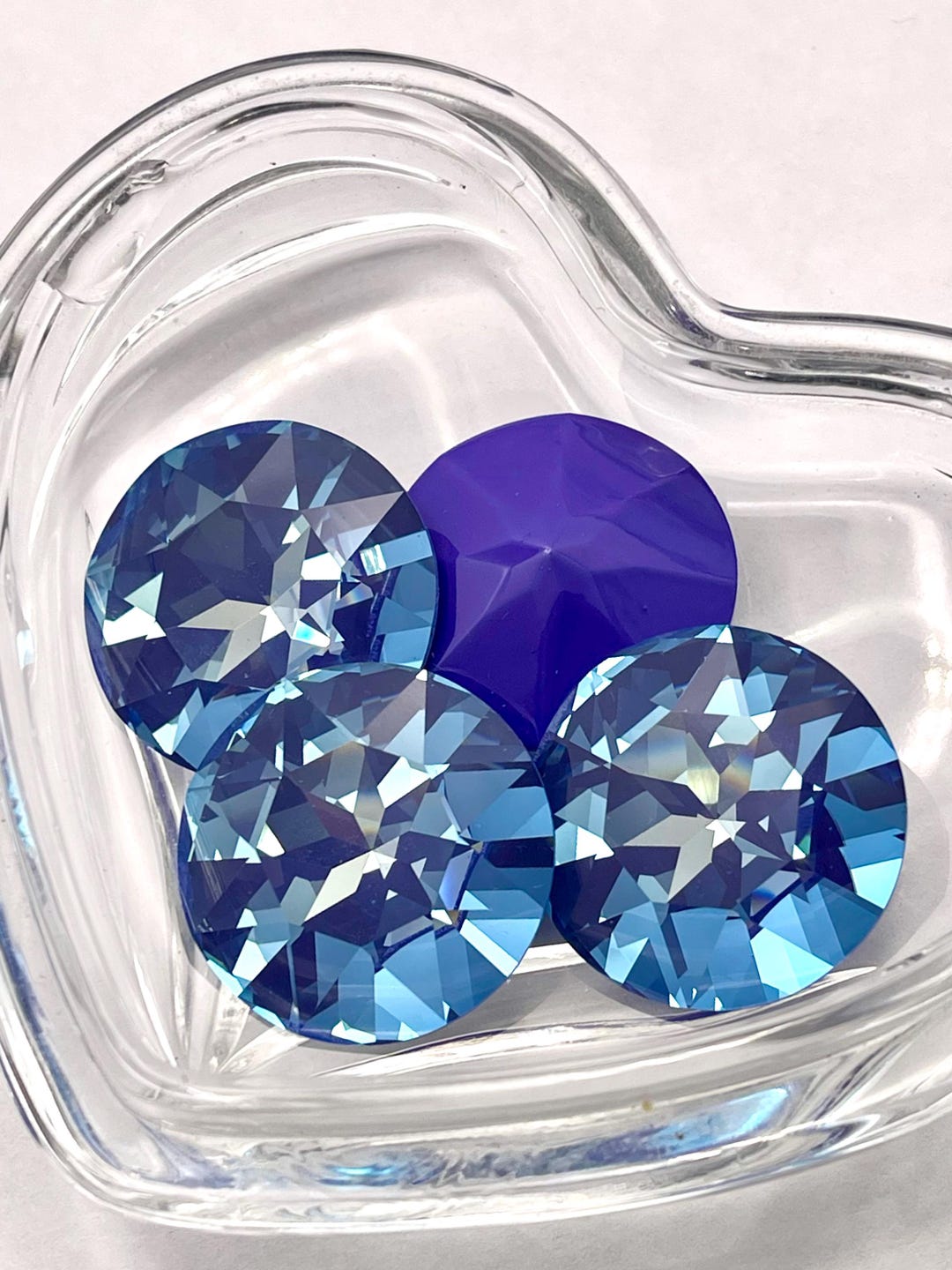 Ultra Veri Peri Moonlight UNF (27mm) Swarovski 1201 Dentelle Rivoli ...