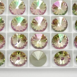 Ninfea F (12mm) Swarovski 1122 Pietre Rivoli