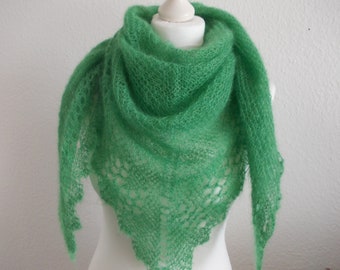 KidSilk Triangle - Parrot Green