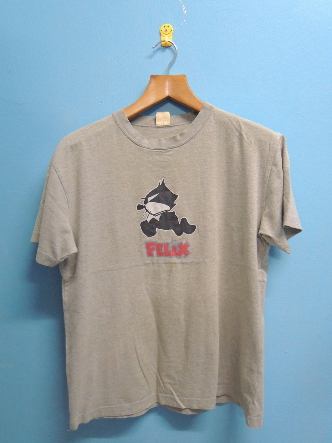 Vintage Felix The Cat T Shirt Cartoon Shirt Street wear hip Etsy