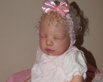 Reborn Babies girl doll Painted Blond Hair Bountiful Baby Chrisy Doll soft body doll 22 inch Reborn newborn real life baby Real Pacifier